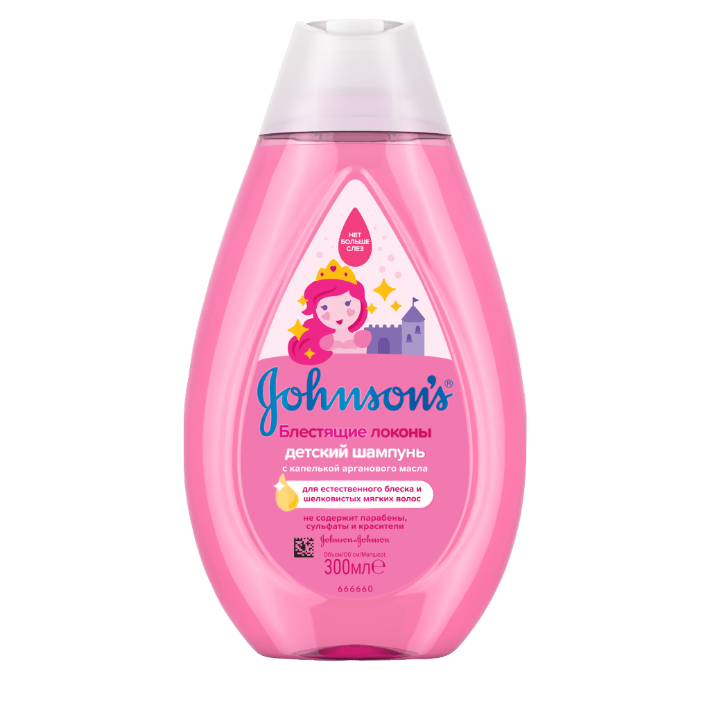 Джонсон FOR KIDS Johnson`s baby shampoo Shiny curls 300ml